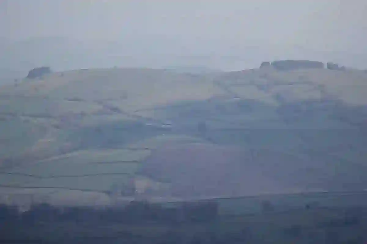 Cyclist on Black Mountain