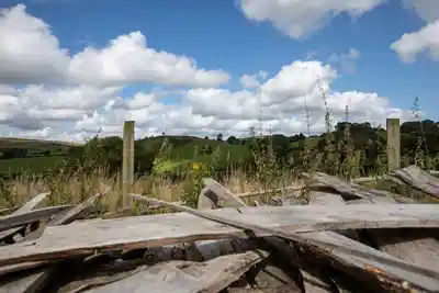 Scenic views of the Brecon Beacons from Brecon Oak